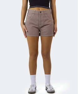 Womens Shorts: Dickies Limevale, 3 Carpenter Short - Stone Washed