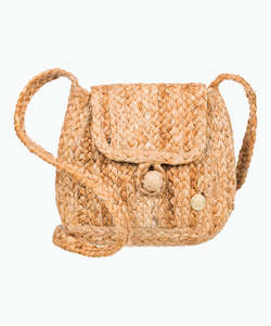 Womens Bags Handbags: Roxy Ritual Kiss Crossbody Bag - Natural