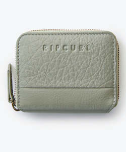Rip Curl Small Leather Wallet - Vetiver