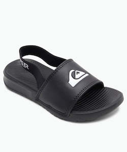 Footwear: Quiksilver Boys Bright Coast Slides