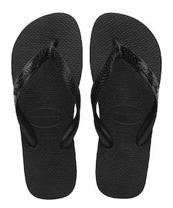 Footwear: Havaianas Kids Top 0090 - Black