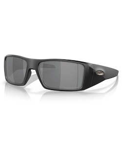 Mens Accessories: Oakley Heliostat Matte Black W/ Prizm Grey Polarized Sunglasses