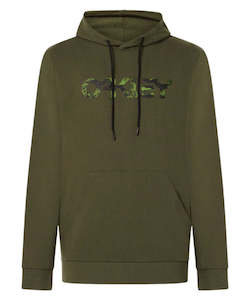 Mens Hoodies Sweatshirts: Oakley B1B PO Hoodie 2.0 - Tiger Camo Green