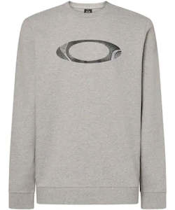 Mens Hoodies Sweatshirts: Oakley New Ellipse Crew Sweatshirt - New Granite HTHR