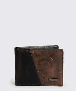 Mens Wallets: Unit Mens Wallet - Split - Chocolate