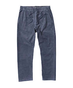 Mens Pants: Vissla No See Ums Cord Eco Elastic Pant - Midnight