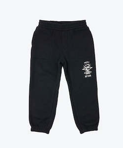 Rip Curl Boys Search Logo Trackpant - Black