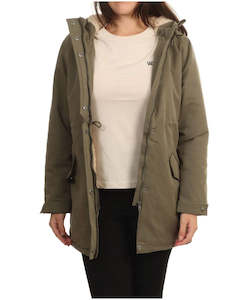 Volcom Less is More 5K Parka - Army Green Combo