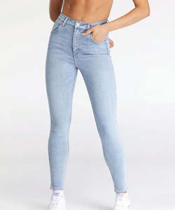 Womens Jeans: Wrangler Hi Pins Choir Girl Jeans