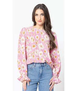 Seeking Lola Patti Top - Candy Bloom