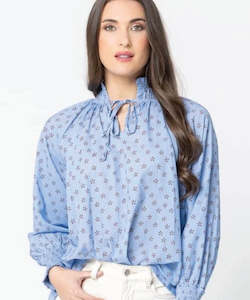 Seeking Lola Encourage Top - Denim Daisy
