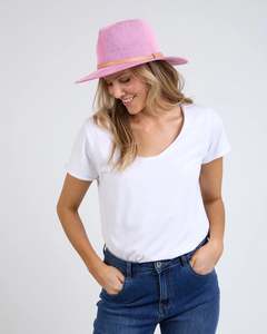 Elm Palm Hat - Pink