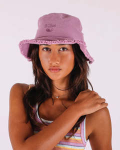 T&C Sea Breeze Beach Hat - Lilac