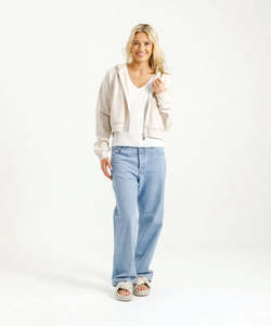 Homelee Emily Jacket - Ivory