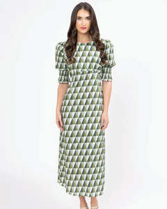 Seeking Lola Sunset Dress - Emerald