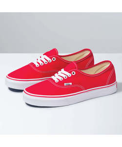 Vans Authentic Shoes - Red