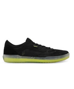 Womens Shoes: Vans Ave Shoe - Black / Sulphur