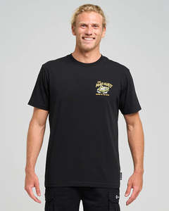 Mens Clothing: The Mad Hueys Frothin Coffin SS Tee - Black