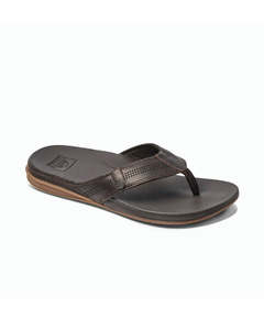 Mens Footwear: Reef Cushion Lux Mens Jandal - Toffee