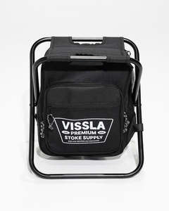 Vissla Stoke Supply Backpack Chair Combo - Black