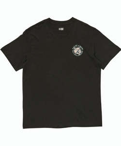 Mens T Shirts Polos: Salty Crew Reel Fly Classic SS Tee - Black