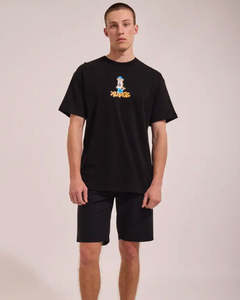 Mens Shorts: Volcom Modown Canvas 5 Pocket Mens Short - Black