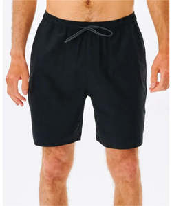 Rip Curl Vaporcool Pivot Volley Shorts - Black