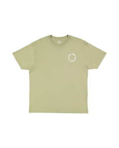 Youth 1: Volcom Round Out Youth SS Tee - Green Tee
