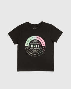 Unit Kids Tees - Evolve - Black