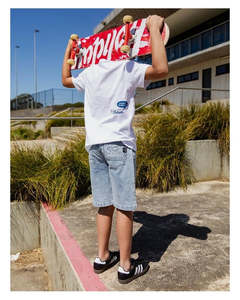 Saint Goliath Boys Overturned Jort - Blue