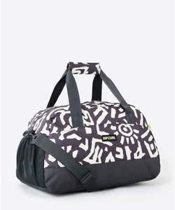 Travel Bags: Rip Curl Gym Bag 32L Mixed Travel Bag - Washed Black