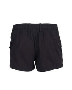 Girls Shorts: Eve Girl Papaya Girls Short - Black