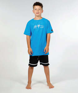 Boys T Shirts: Hello Stranger Protect Our Ocean SS Tee - Blue
