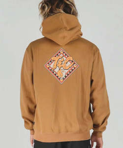 Boys Hoodies Sweats Jumpers: T&C Boys Warrior Pop Hood - Brown