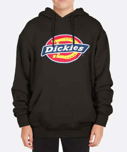 Boys Hoodies Sweats Jumpers: Dickies H.S Classic Youth Hooodie - Black