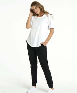 Betty Basics Ariana Womens Tee White