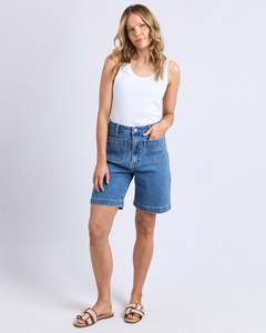 Womens Shorts: Foxwood Sarah Womens Short - Light Blue