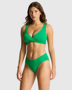 Sea Level Essentials Edit Sporty Mid Pant - Kelly Green