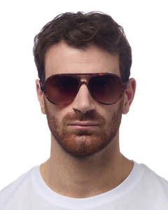 Womens Sunglasses: Okkia Alessio Sunglasses - Classic Havana