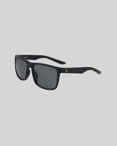 Womens Sunglasses: Dragon Meridien H20 Matte Black W/ Luma Lens Smoke Polar Sunglasses