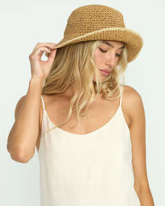 Roxy Daylight Packable Bucket Hat - Natural