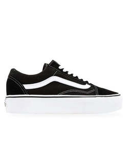 Vans Old Skool Platform Shoe - Black /White