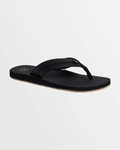 Footwear: Billabong All Day Impact Thongs - Stealth