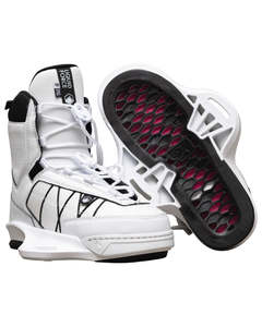 Boards Sports: Liquid Force Tao 6X White Wakeboard Binding