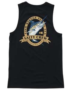 Salty Crew Bill Club Regular Tank - Black