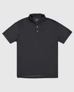 Mens Shirts: Billabong Mens Adiv Polo Shirt - Black
