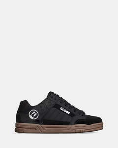Mens Shoes: Globe Tilt Shoes - Onyx/Gum