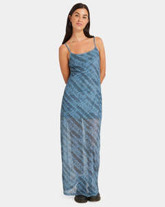 Volcom Wicked Lightning Dress - Blue Sapphire