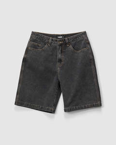 XLARGE Drip Dry Denim 91 Short- Washed Black