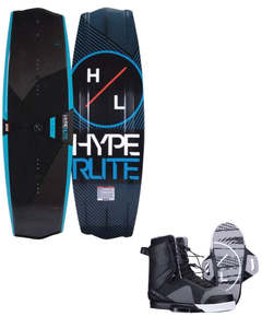 Combo Deal - 145 Hyperlite Slate 2.0 Wakeboard - Hyperlite Team X Closed Toe Bindings 11-12